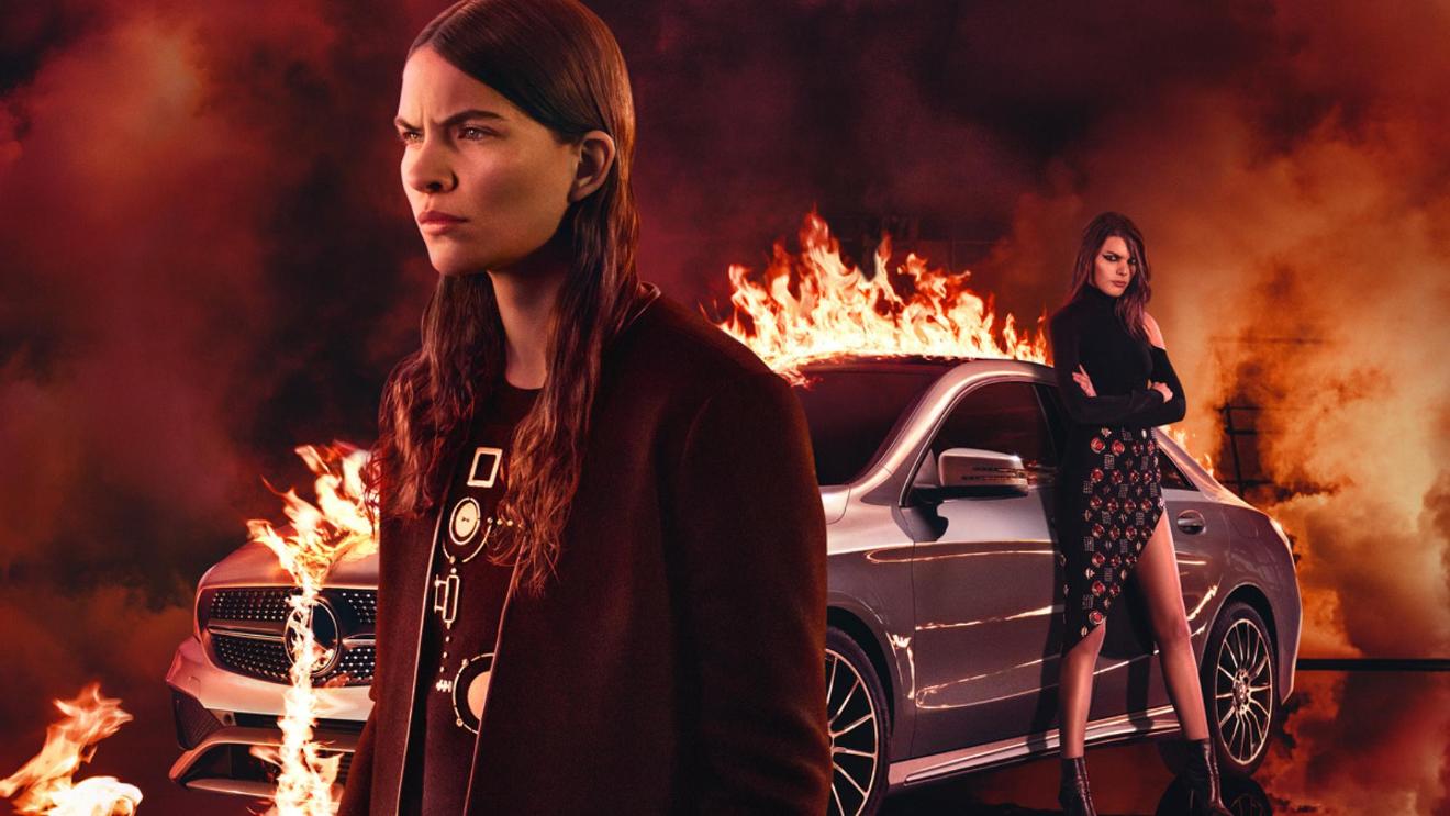 Красота разрушения от Mercedes (ВИДЕО)