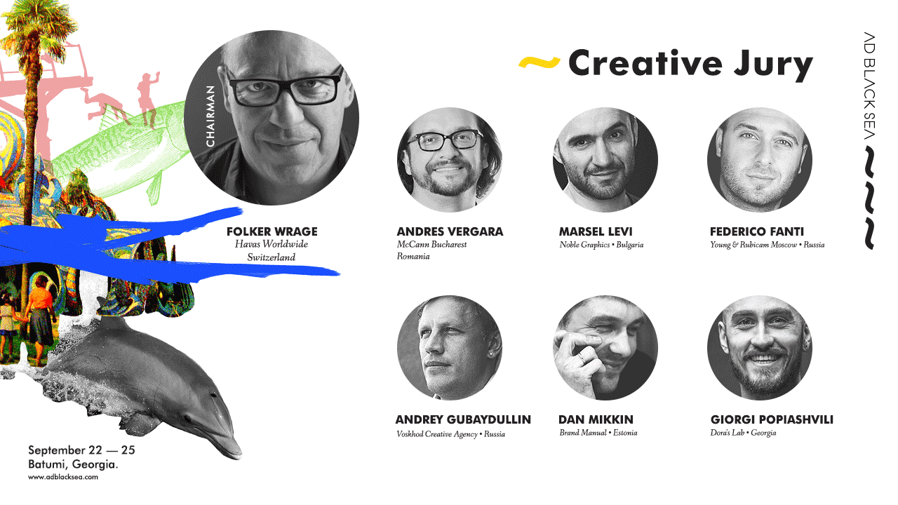 Ad Black Sea 2016 объявляет команду креативного жюри