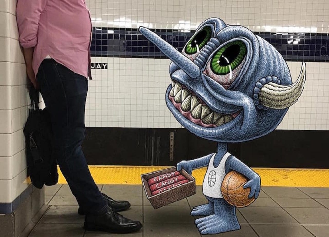 Демоны, живущие в метро, которых мы не замечаем