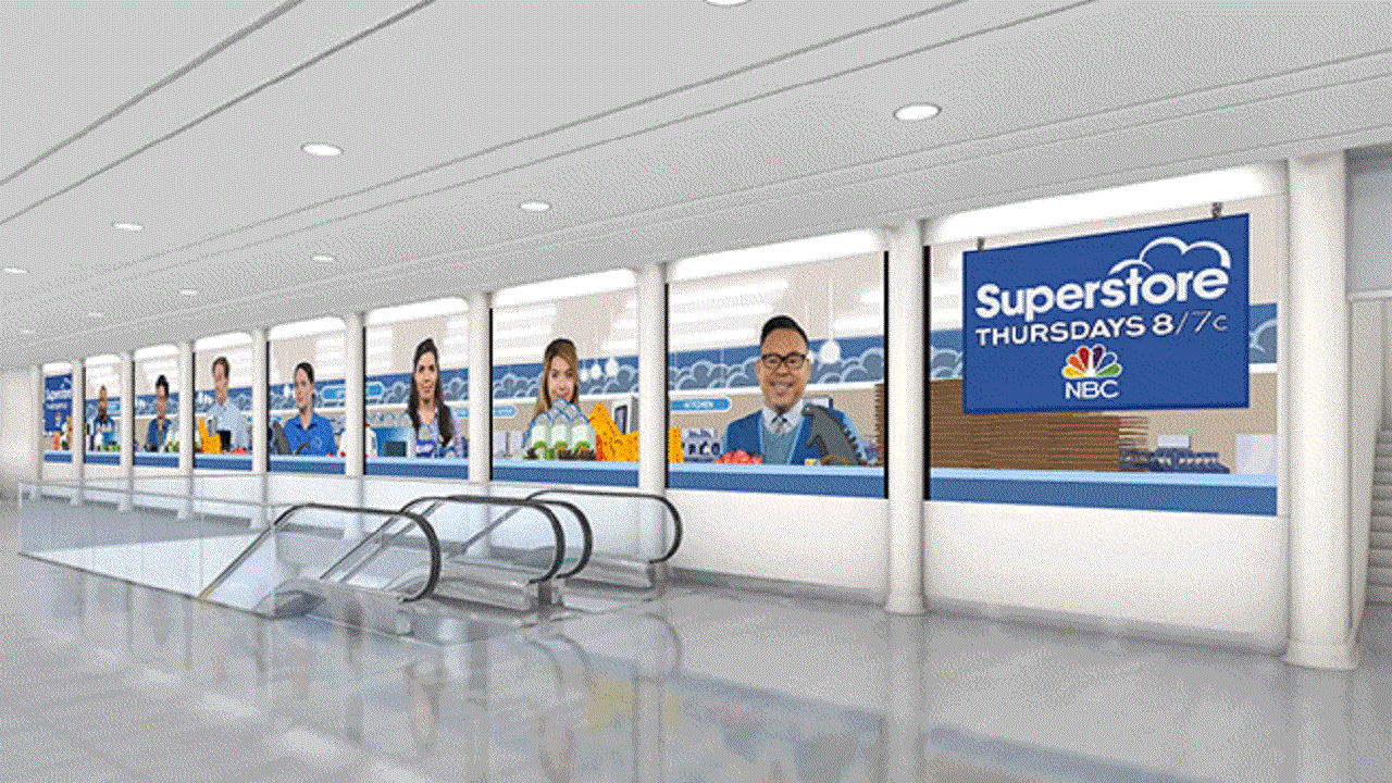 Герои супермаркета приветствуют вас!