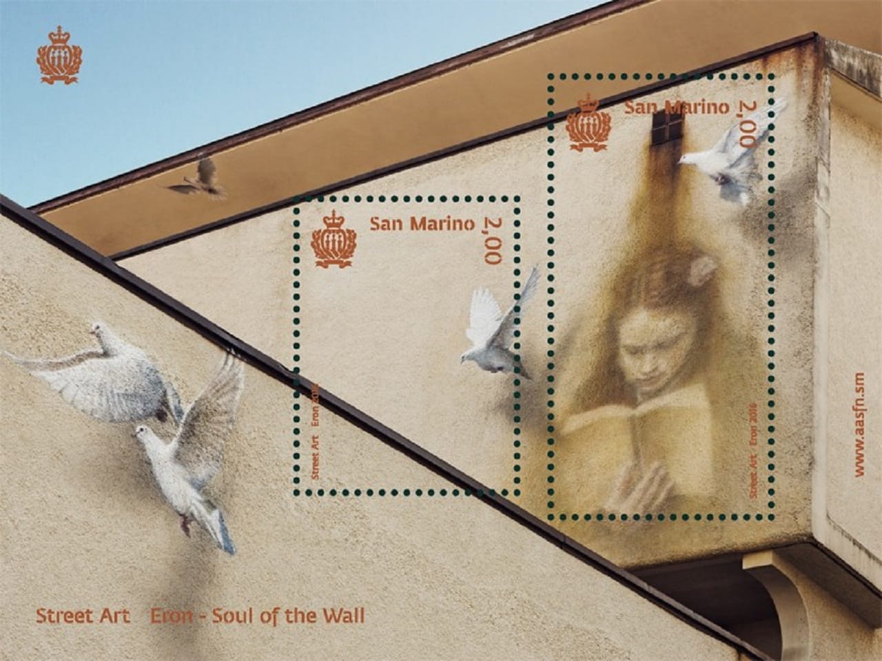 Стрит-арт на почтовых марках (ВИДЕО)