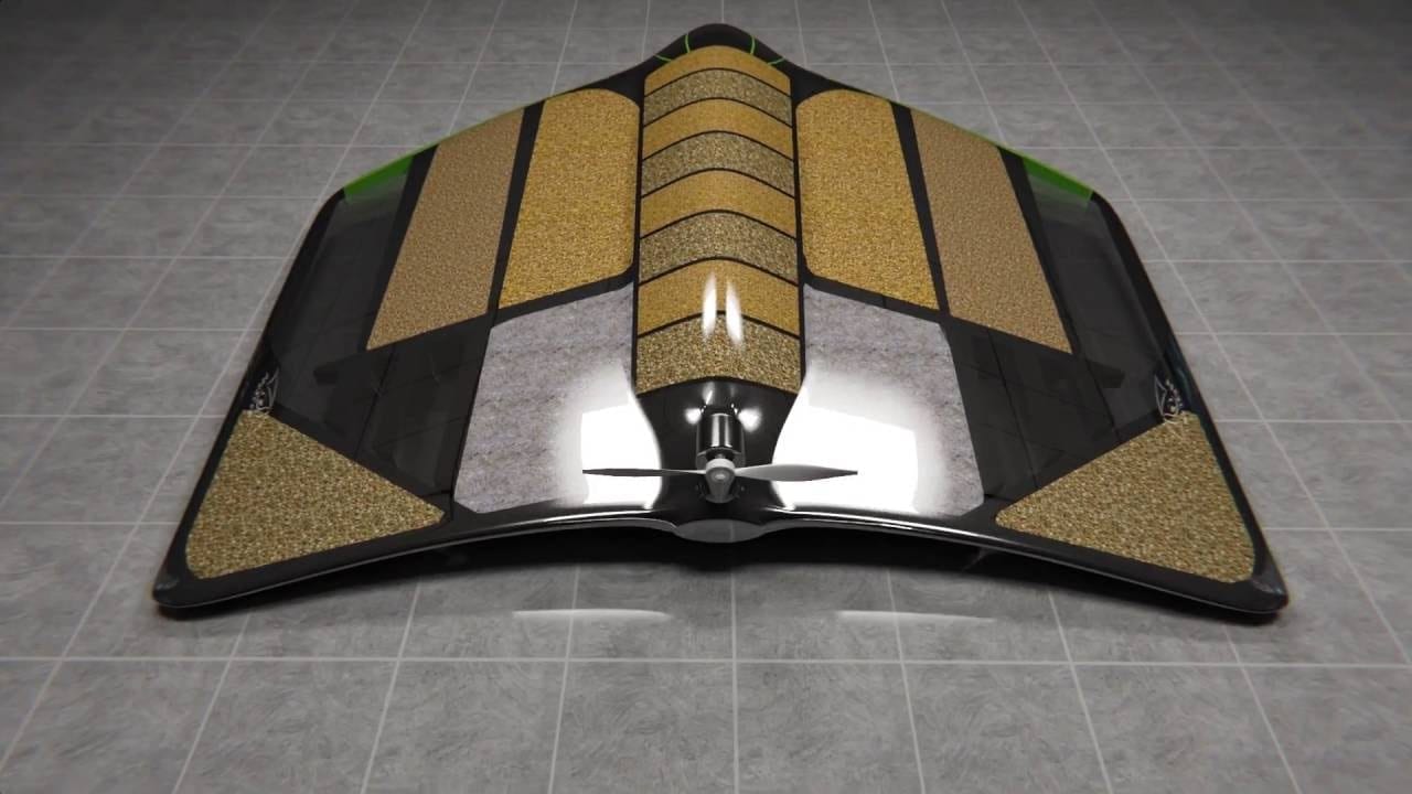 Первый в мире съедобный дрон