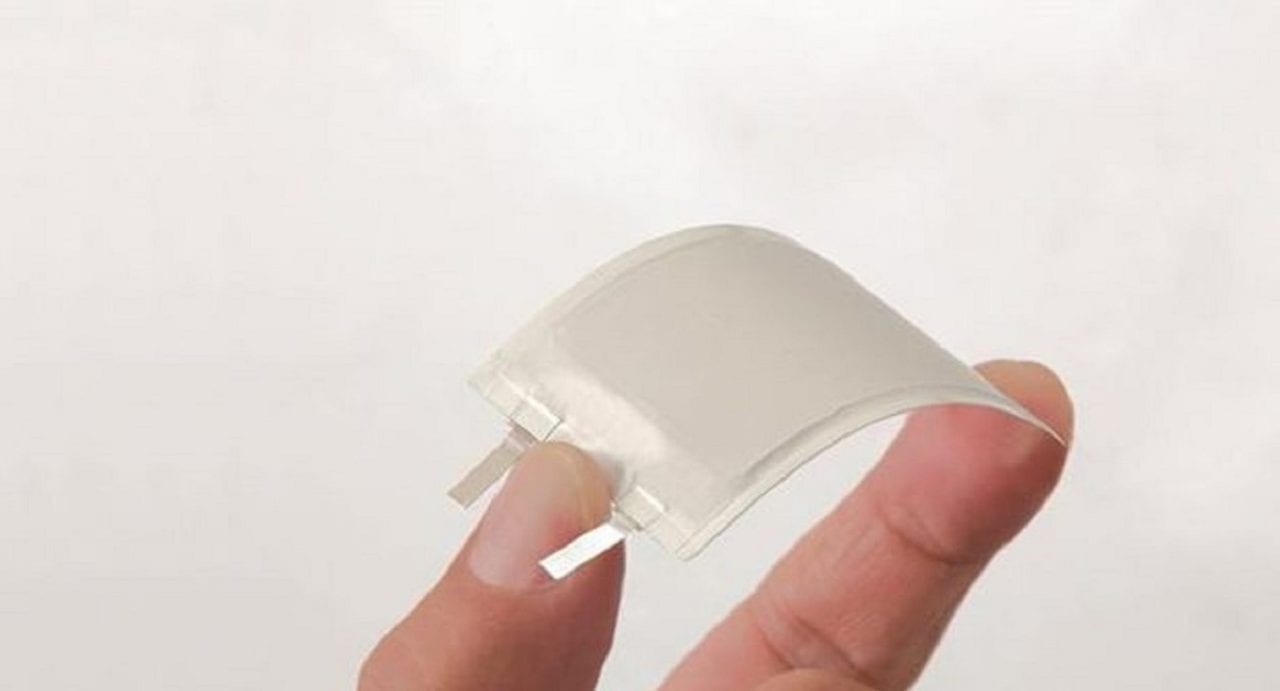 Аккумулятор, который гнется, но не ломается