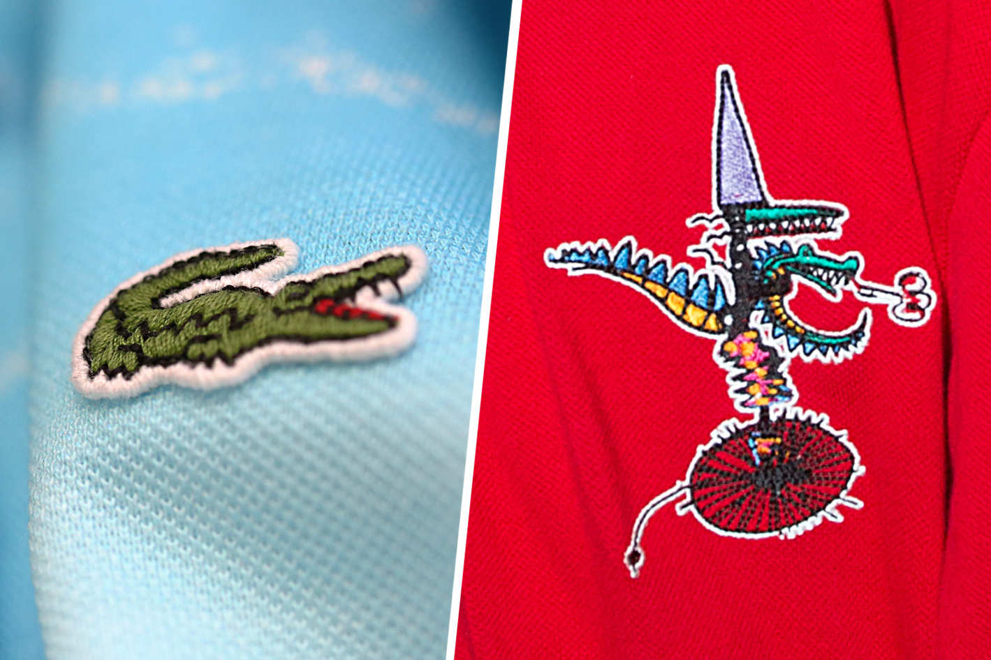 Два новых крокодила Lacoste