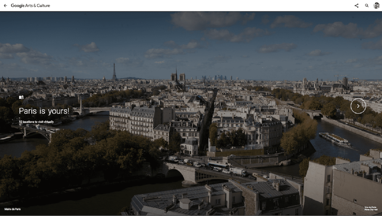 Париж с изнанки. Новый арт-проект Google (ВИДЕО)