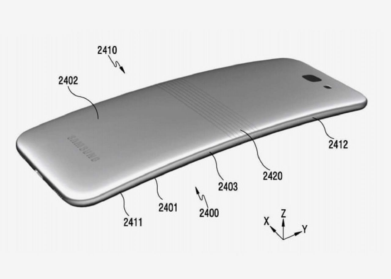 Первый гибкий бесшовный смартфон