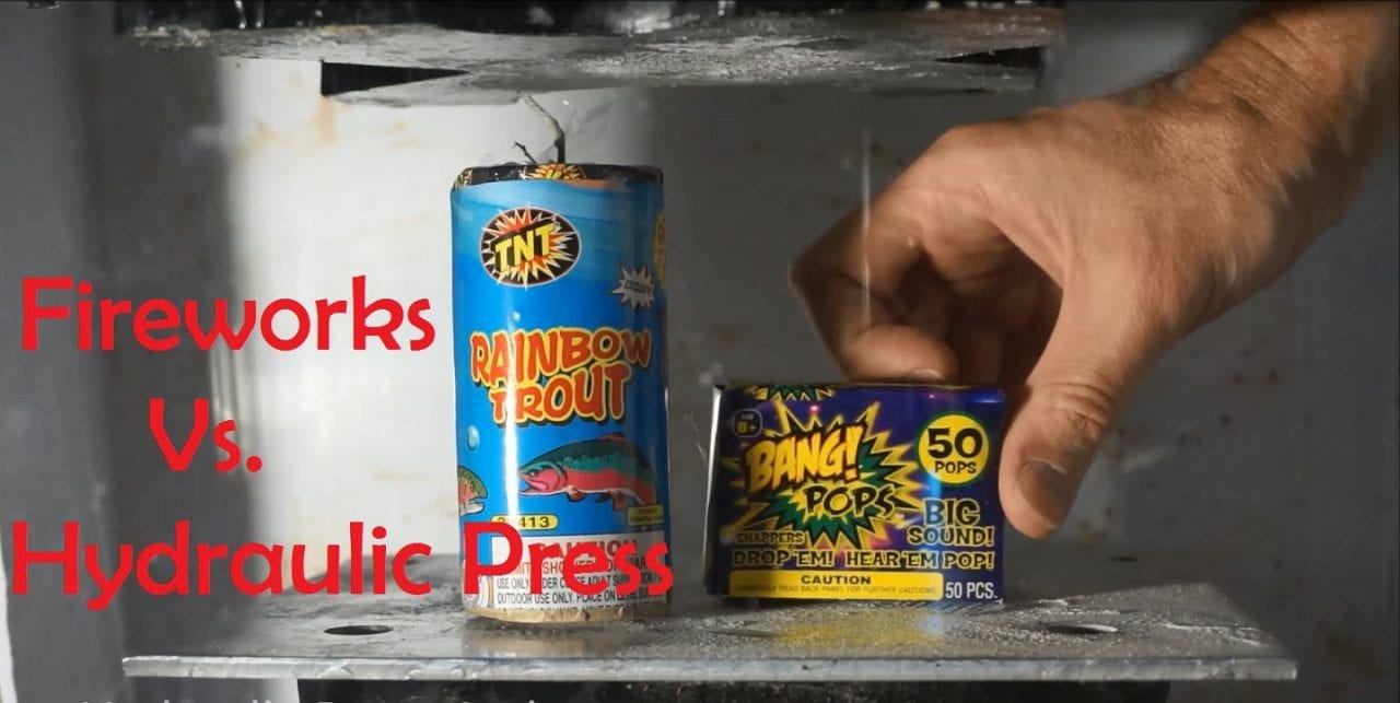 Фейерверк под давлением: шоу-эксперимент (ВИДЕО)