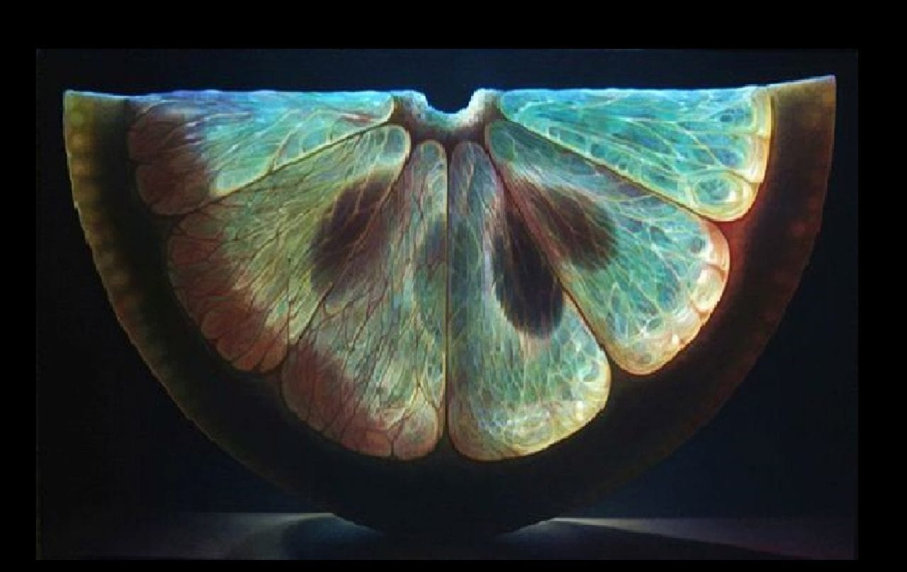 Сверхреалистичные фрукты