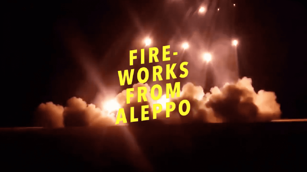 Смертельная новогодняя каннонада из Алеппо (ВИДЕО)