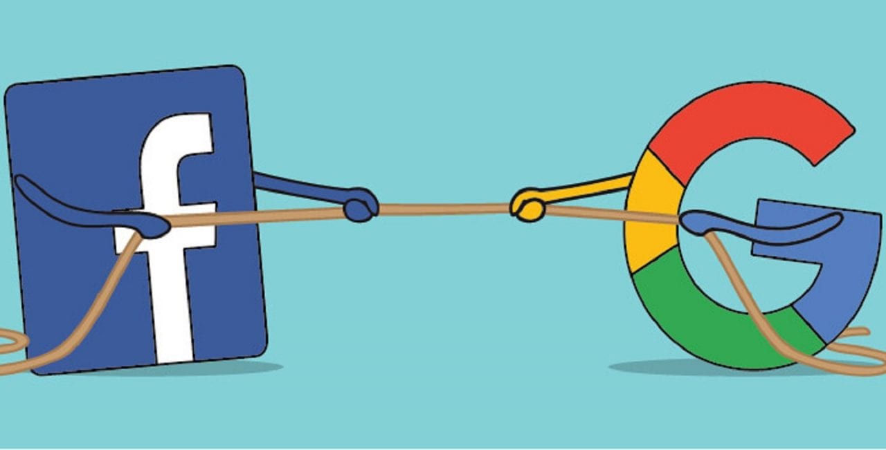 Мобильная реклама в Facebook опережает Google по эффективности