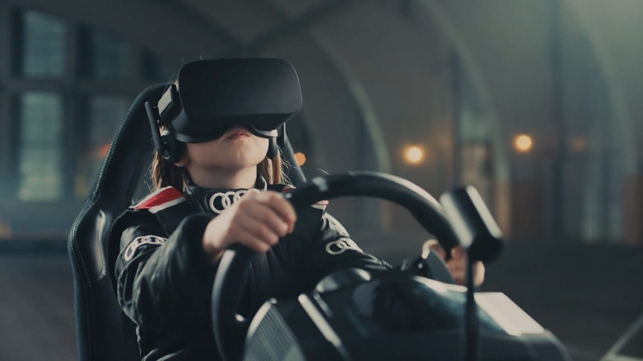 Виртуальная гоночная трасса в реальной песочнице (ВИДЕО)