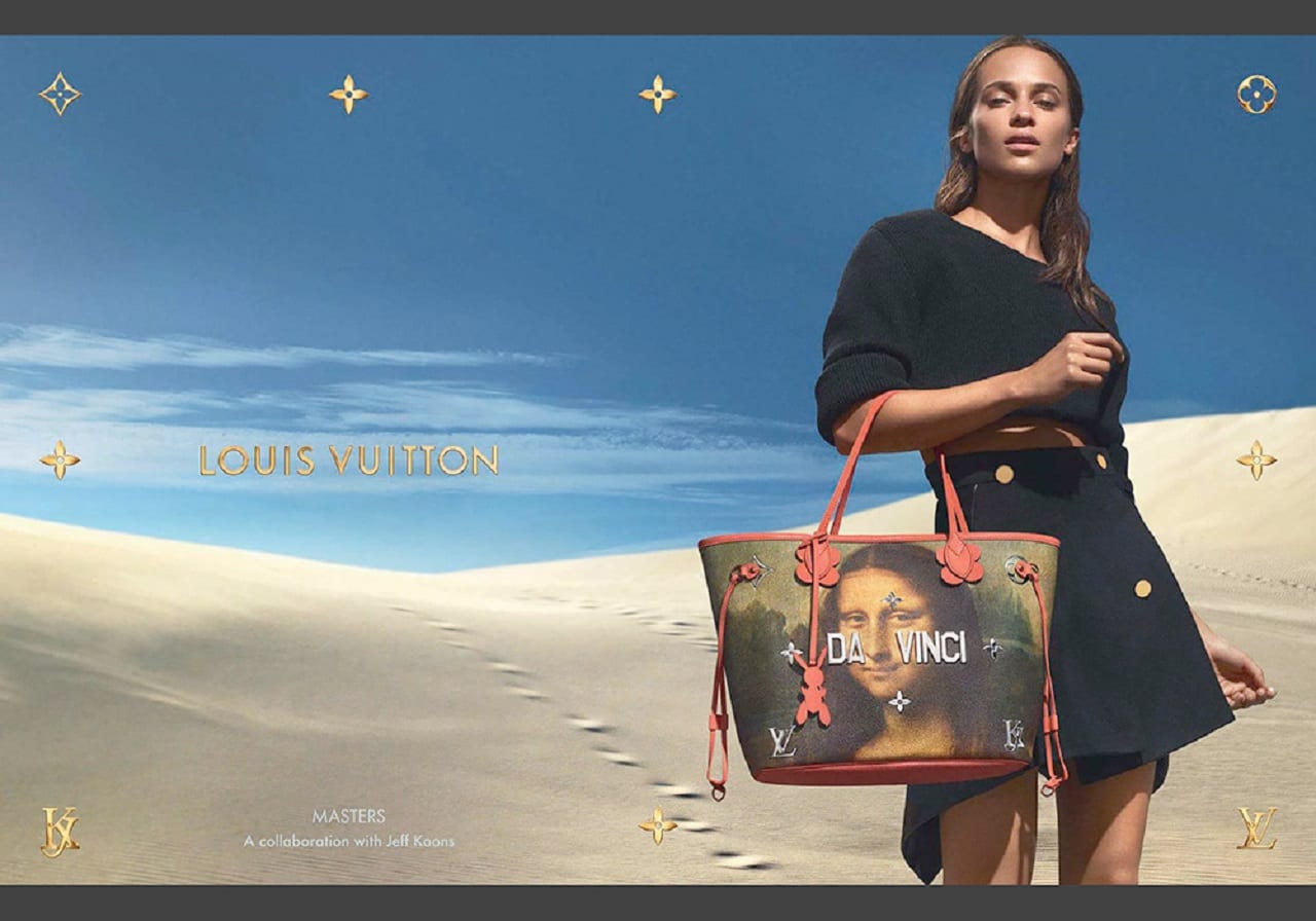 Алисия Викандер стала лицом новой коллекции сумок Louis Vuitton