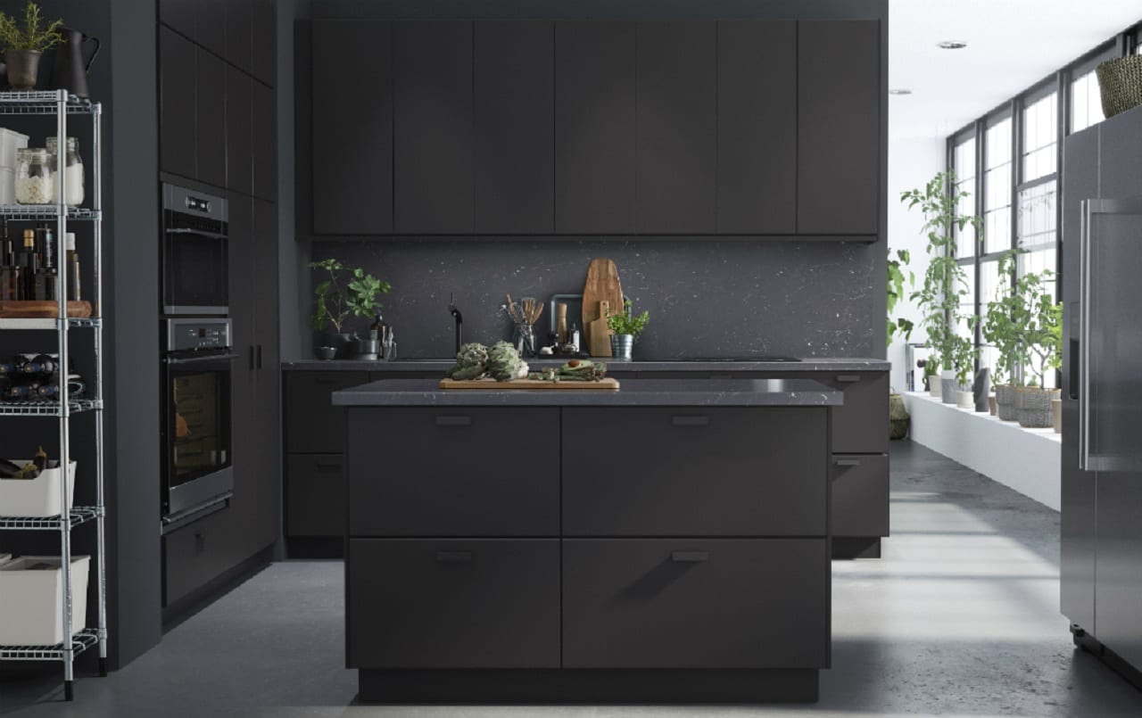 ИКЕА создала экокухню из переработанных материалов.