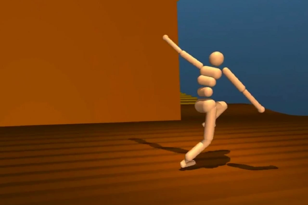 Искусственный интеллект самостоятельно освоил паркур (ВИДЕО)