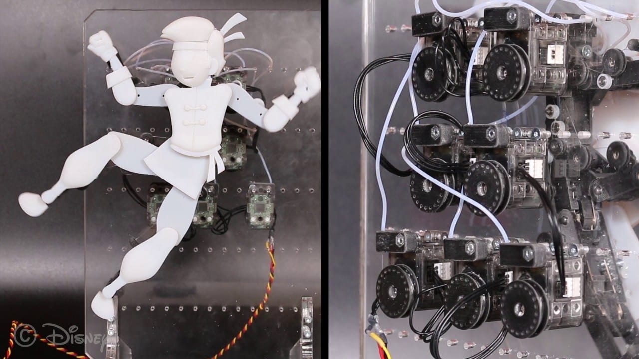Disney превращает компьютерных персонажей в марионеток (ВИДЕО)