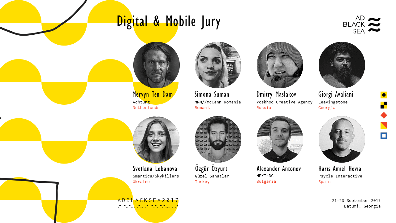 Ad Black Sea 2017 анонсирует состав жюри конкурса Digital & Mobile