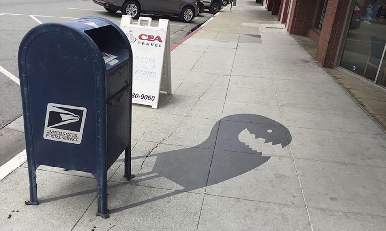 Театр теней на улицах Сан-Франциско