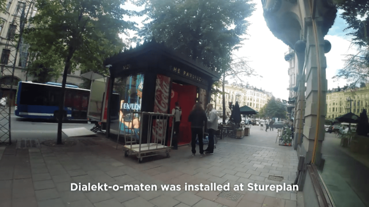 В Швеции создали автомат по продаже Колы, который принимает оплату в диалектах (ВИДЕО)