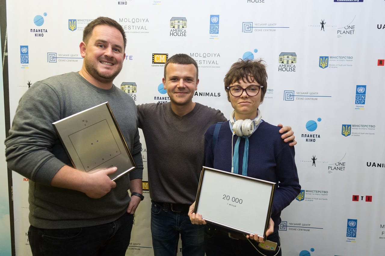 Стали відомі переможці фестивалю соціальної реклами Molodiya Festival (ВІДЕО)
