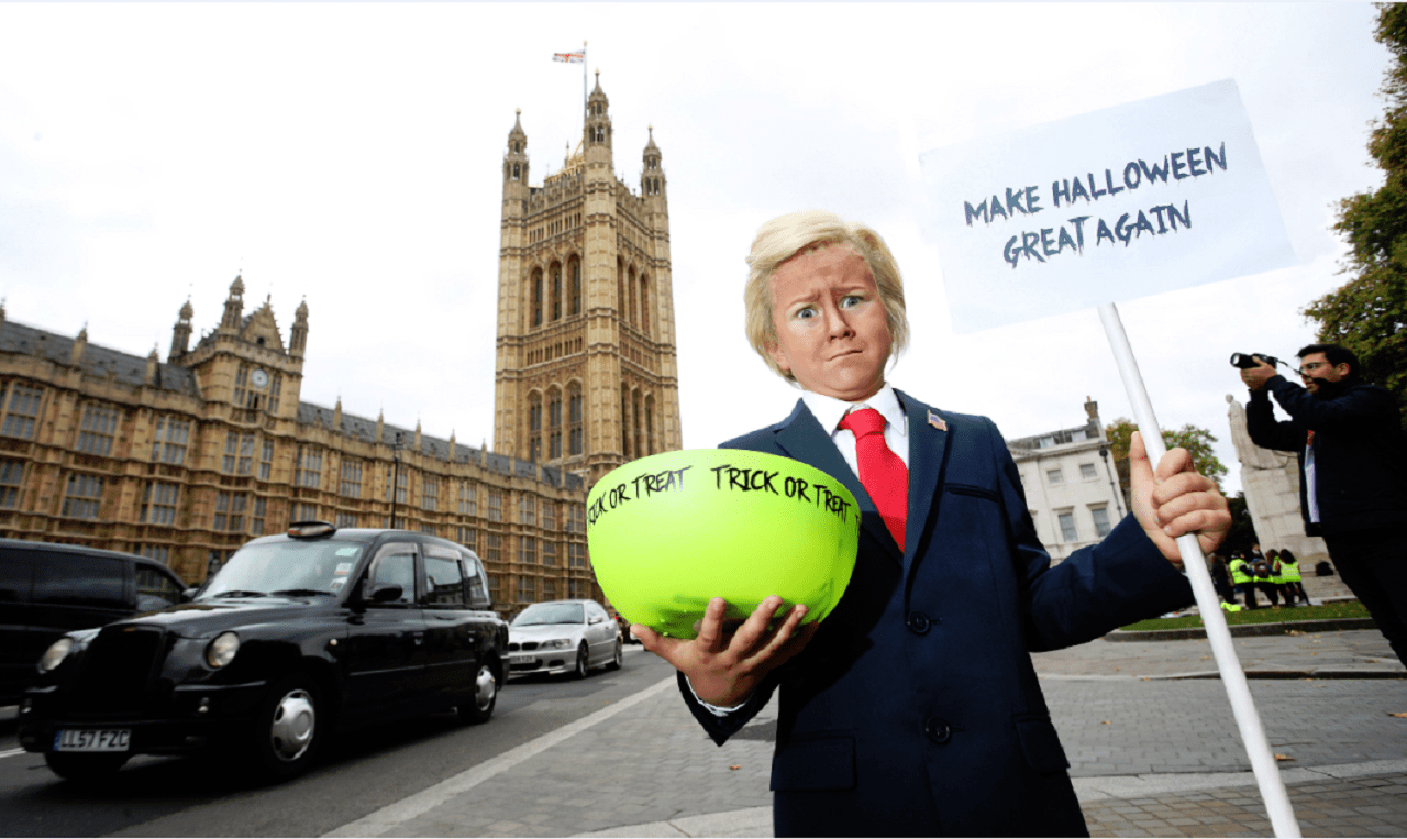 Лучший костюм для Хэллоуина – костюм Дональда Трампа (ВИДЕО)