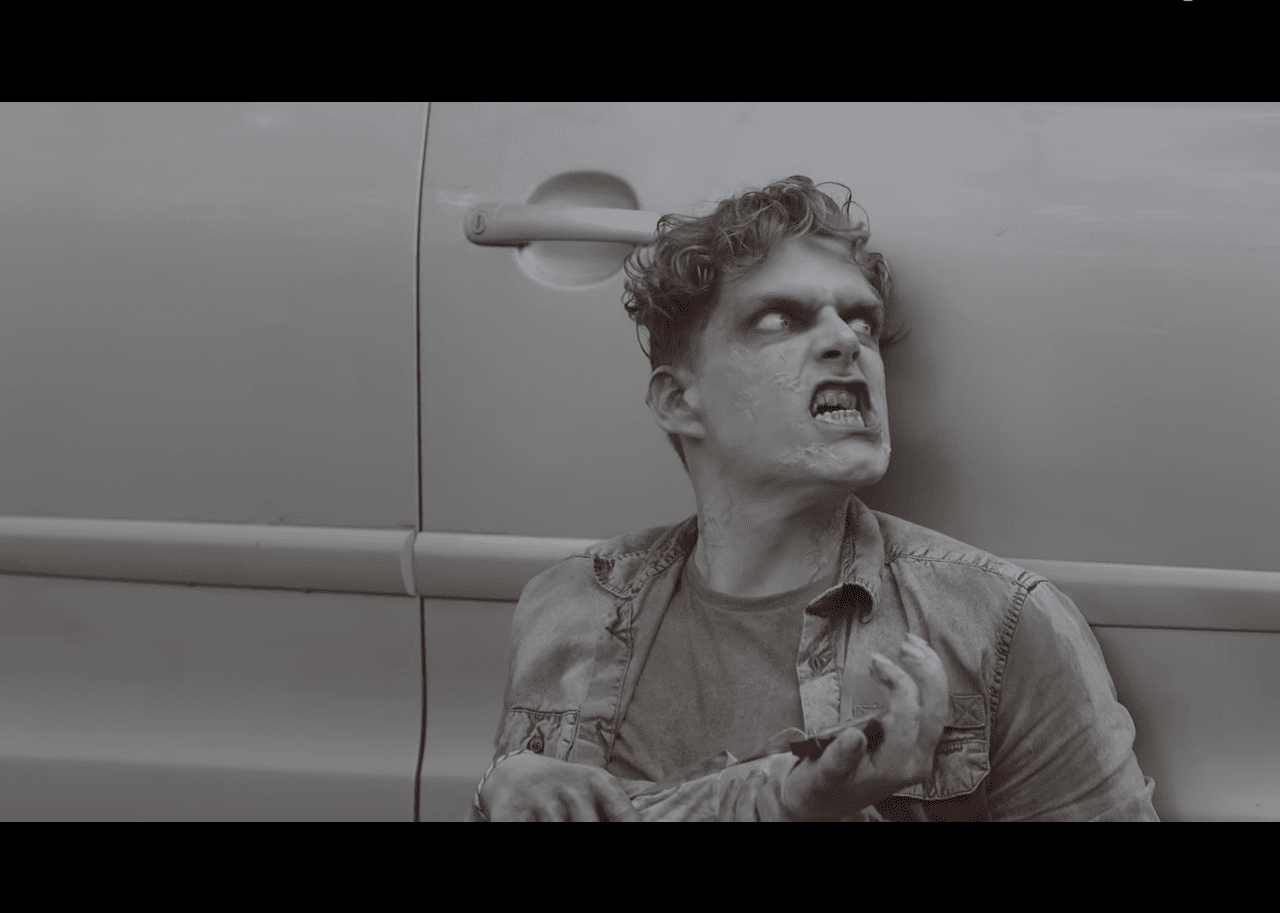 Как напугать зомби. Шоколадный Хэллоуин меняет роли (ВИДЕО)