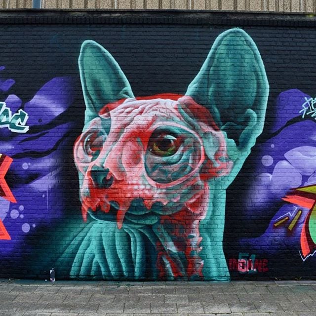 Культовые персонажи кино в 3D граффити. Часть 3.