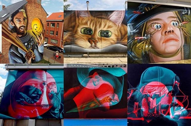 Культовые персонажи кино в 3D граффити. Часть 2.