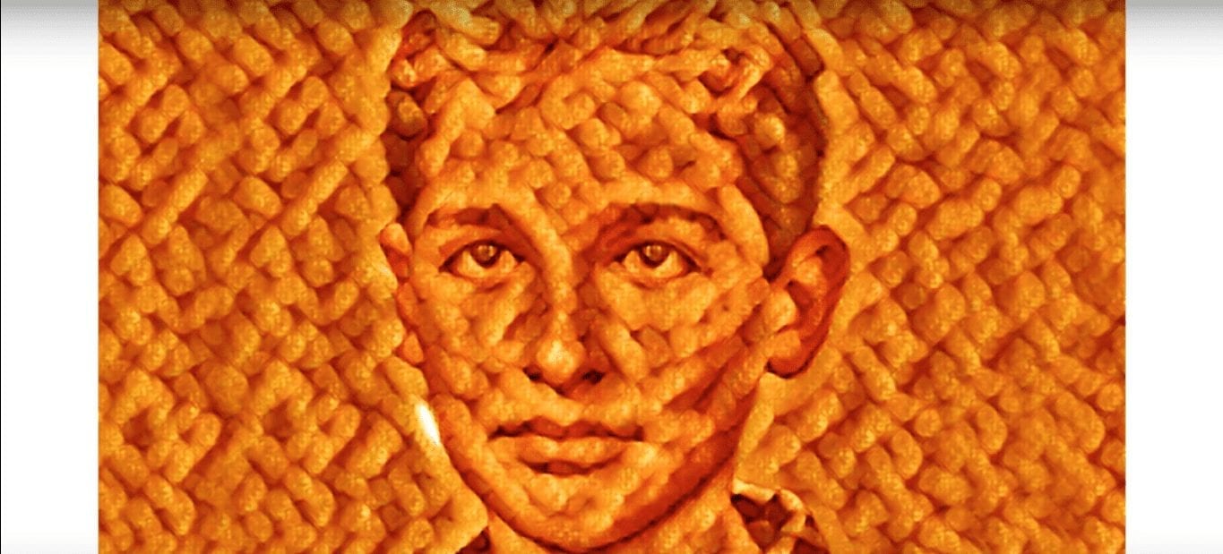Cheetos предлагает нарисовать мир чипсами