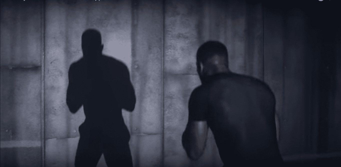 Энтони Джошуа продемонстрировал бой с тенью