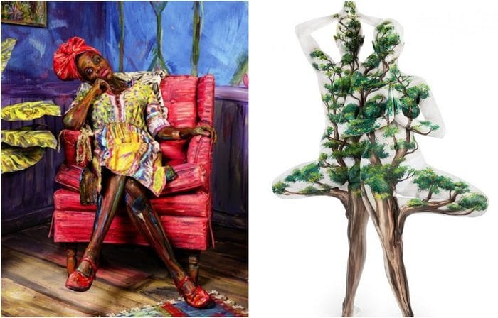 Творения лучших боди-арт художников. Часть 1.