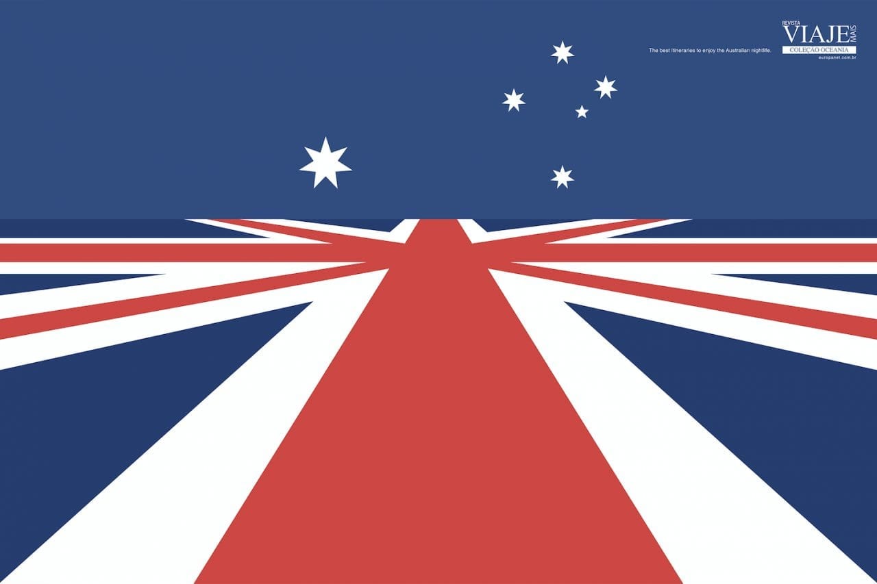 Бразильская кампания превращает флаги стран в графические дорожные карты