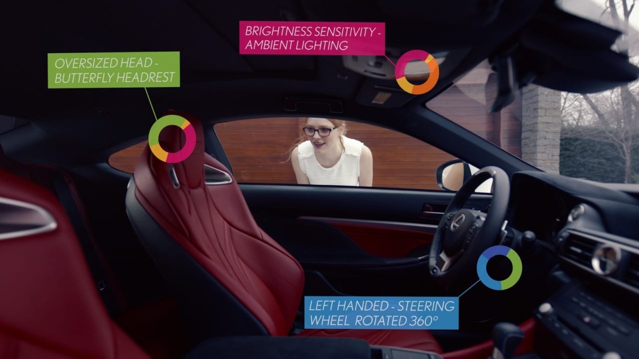 Lexus создает авто, готовые к любым биологическим причудам водителя