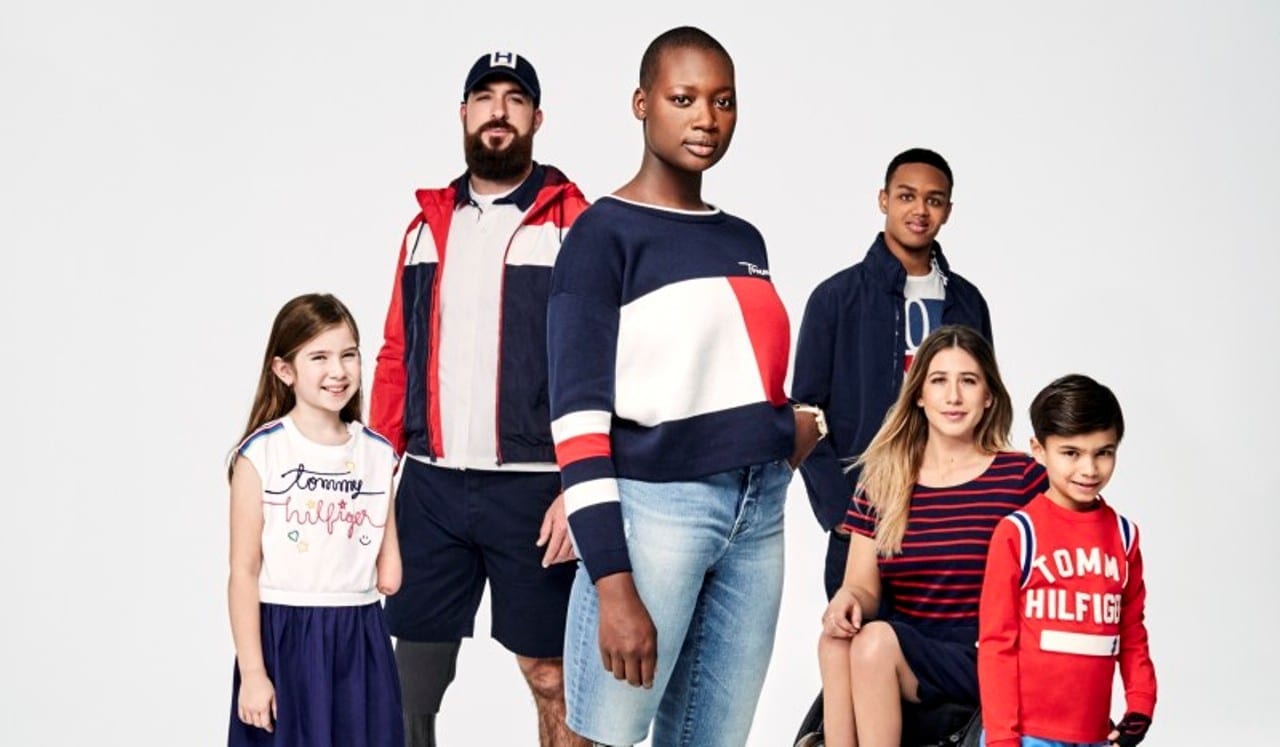 Люди с особыми потребностями приняли участие в рекламной кампании Tommy Hilfiger