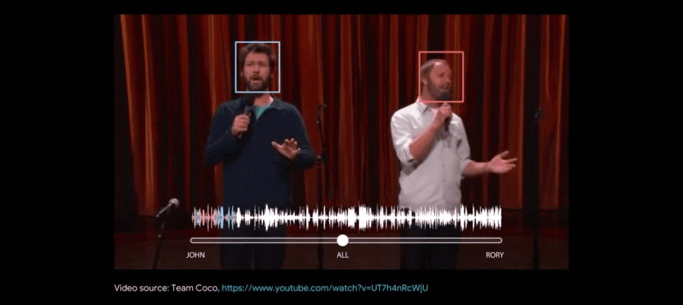 Google разработала систему распознавания и выделения голоса