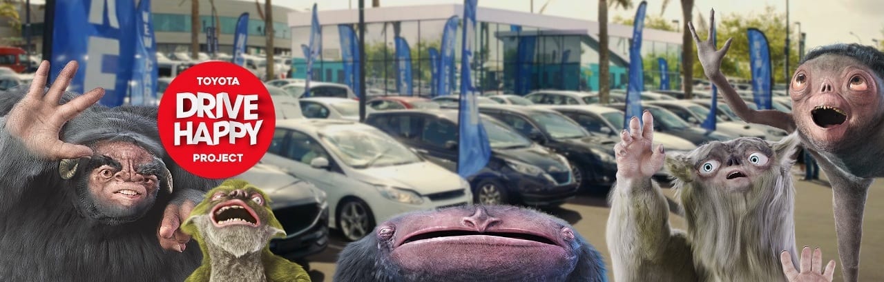 Toyota превращает ваши страхи о покупке авто в милых, но жутковатых зверьков