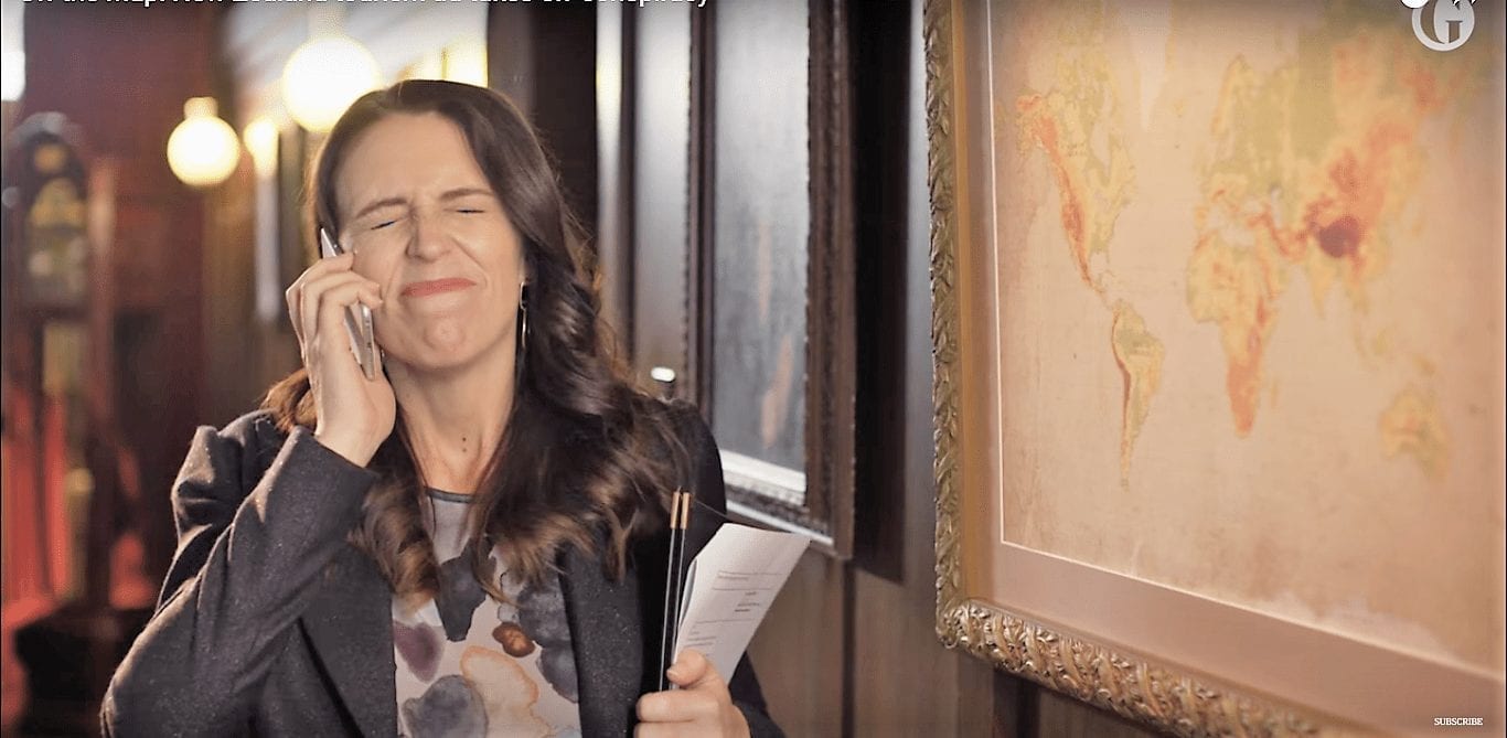 Как Новая Зеландия исчезает на карте мира