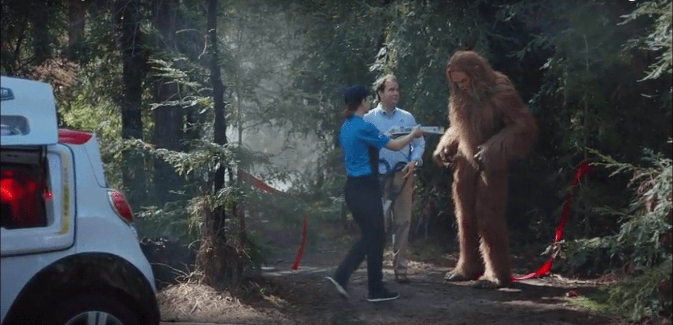 Domino’s предлагает снежному человеку заказать у них пиццу