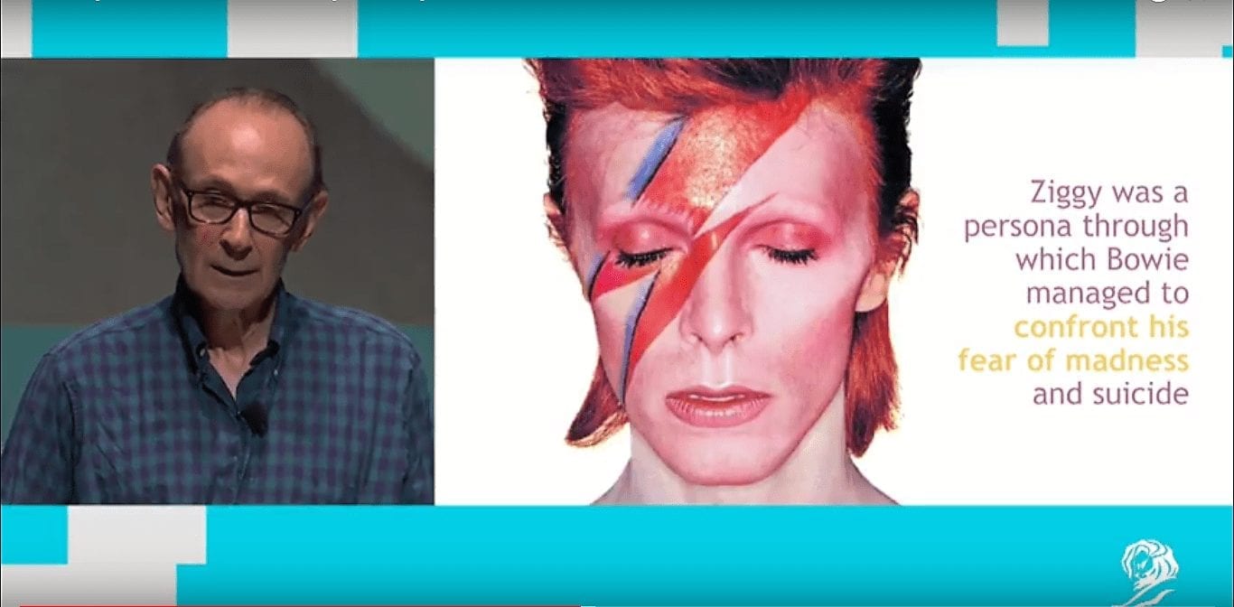 Креатив – в отставку? Психолог Оливер Джеймс о конфликте креатива с технологиями и Дэвиде Боуи