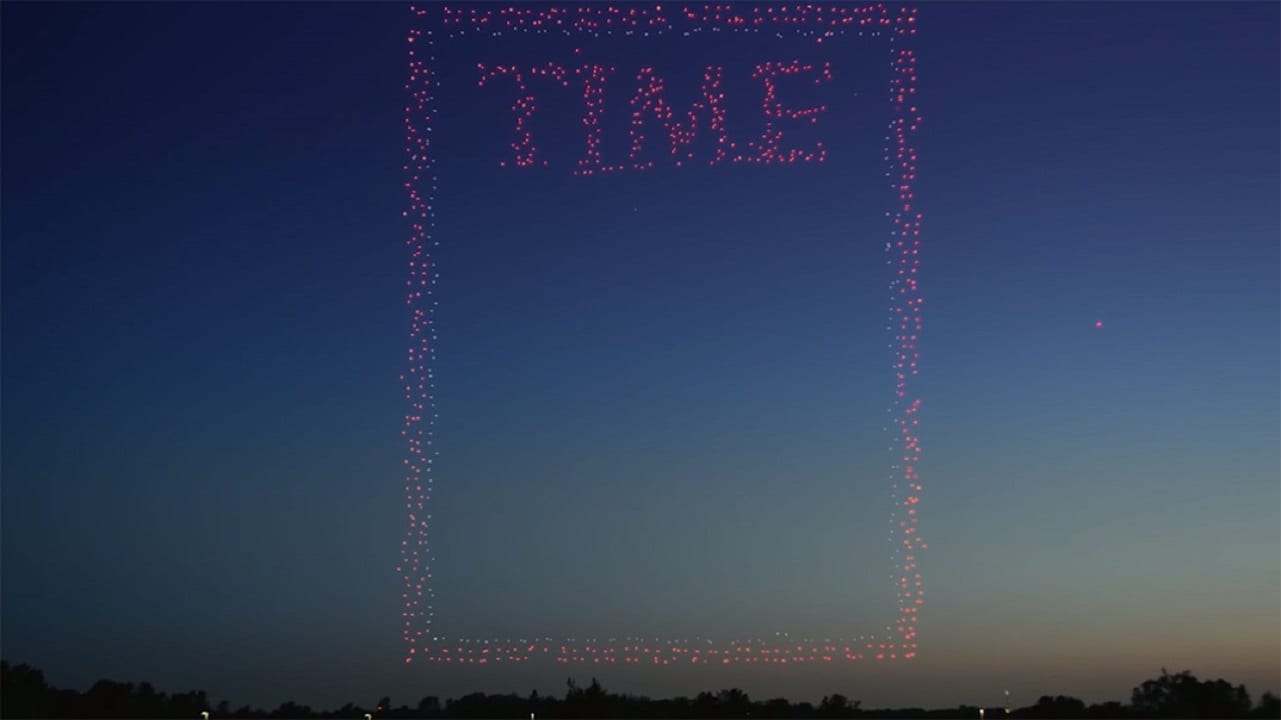 Журнал Time сделал обложку из дронов