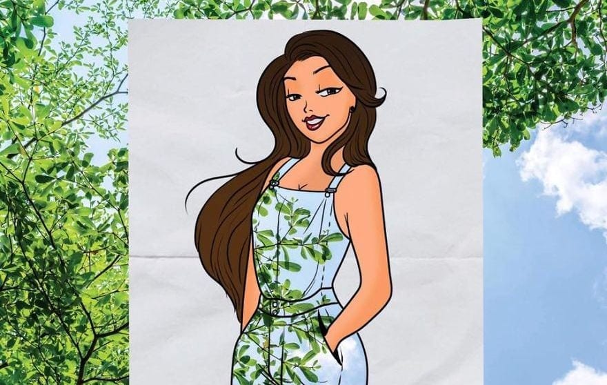 Природа вместо стилиста: художник создал необычную серию фото Египта