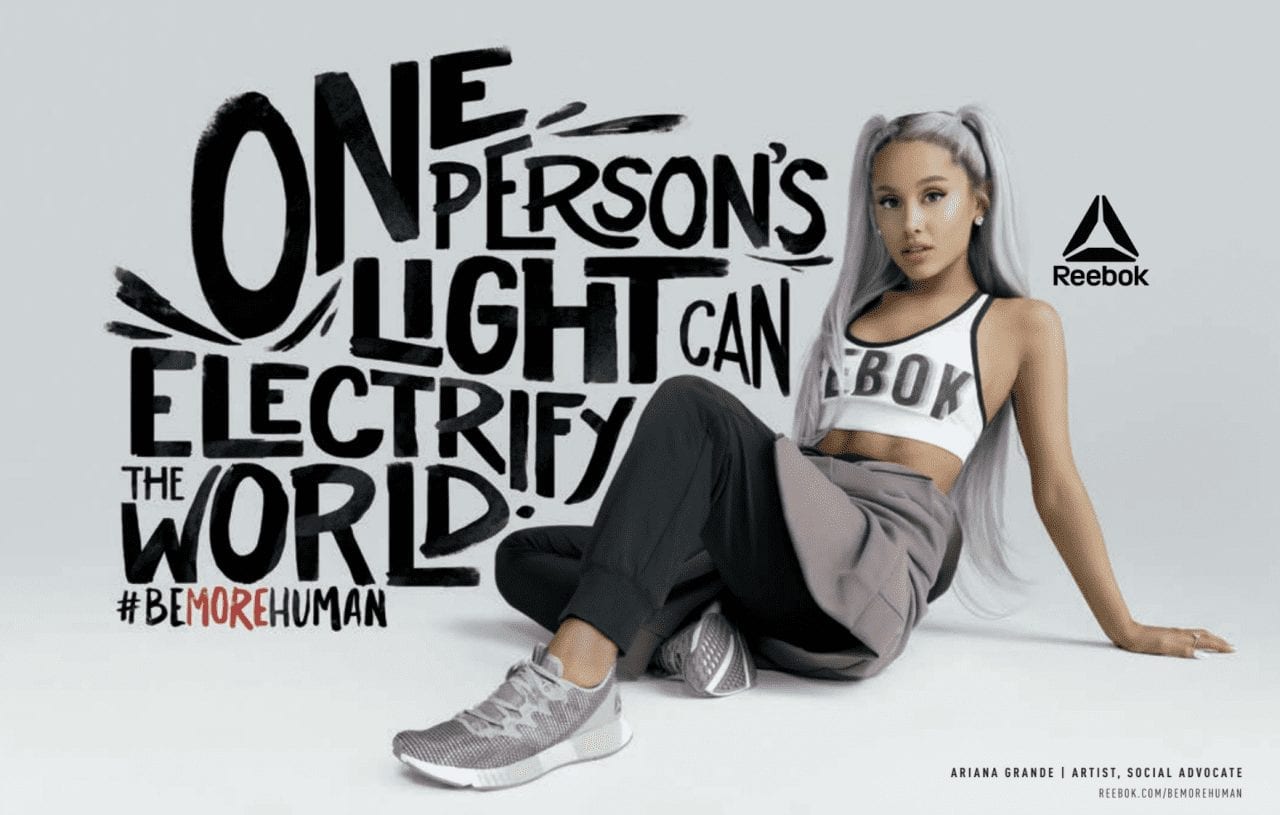 Reebok призывает людей быть лучшими версиями себя