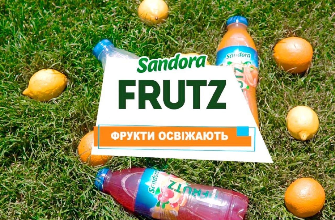 Освежающий глоток летних эмоций от Sandora Frutz