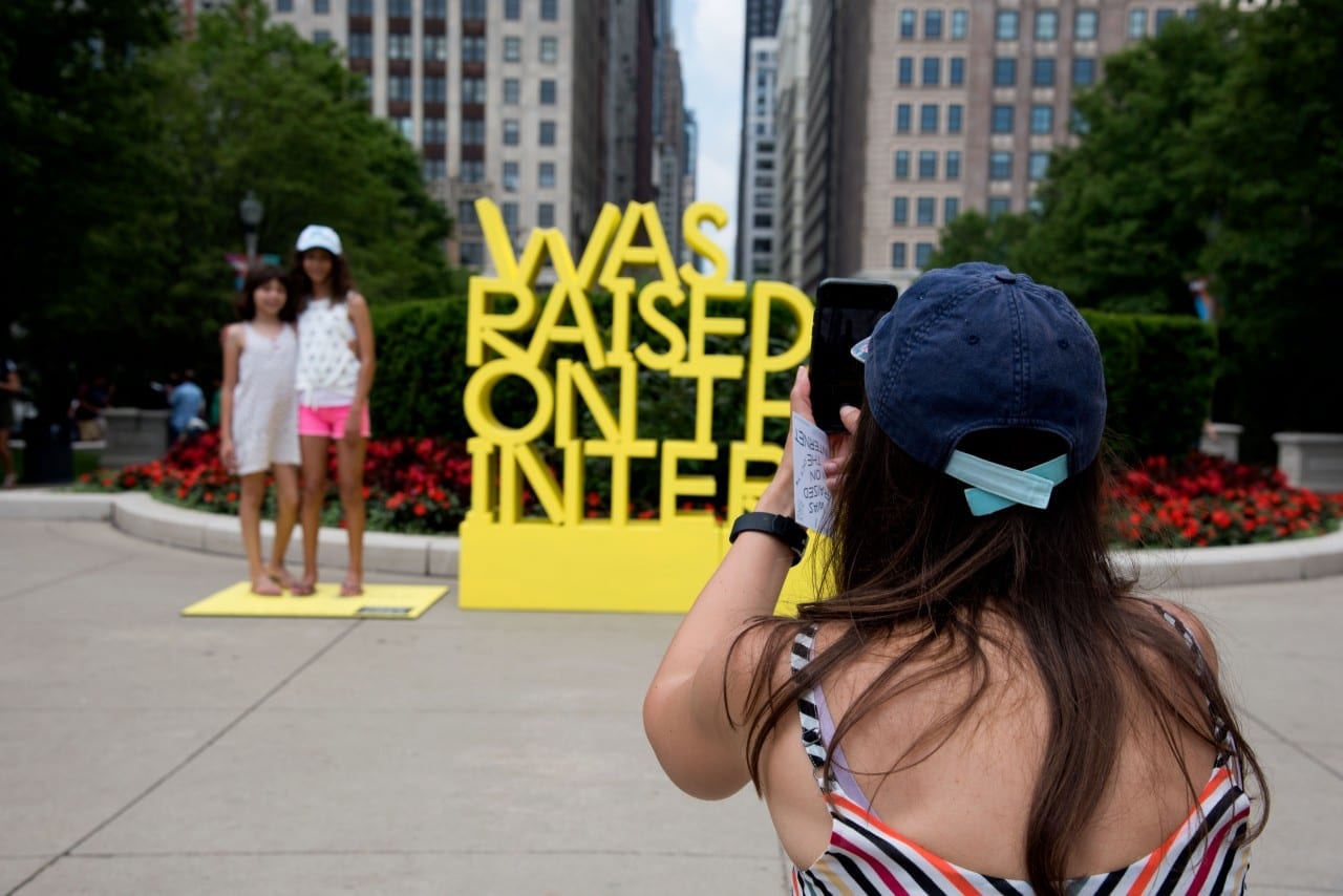 Меня воспитал Интернет: кампания музея современного искусства Чикаго