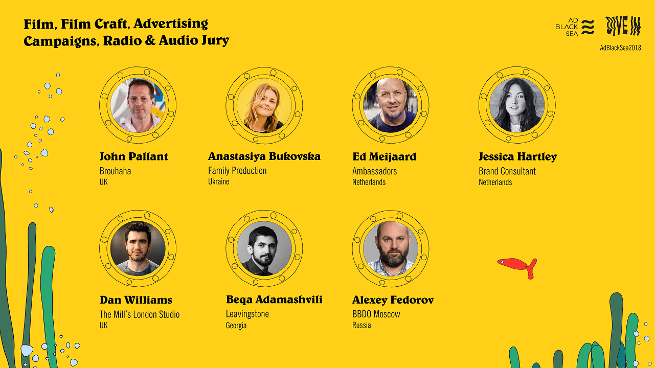 Ad Black Sea 2018 оголошує першу суддівську команду