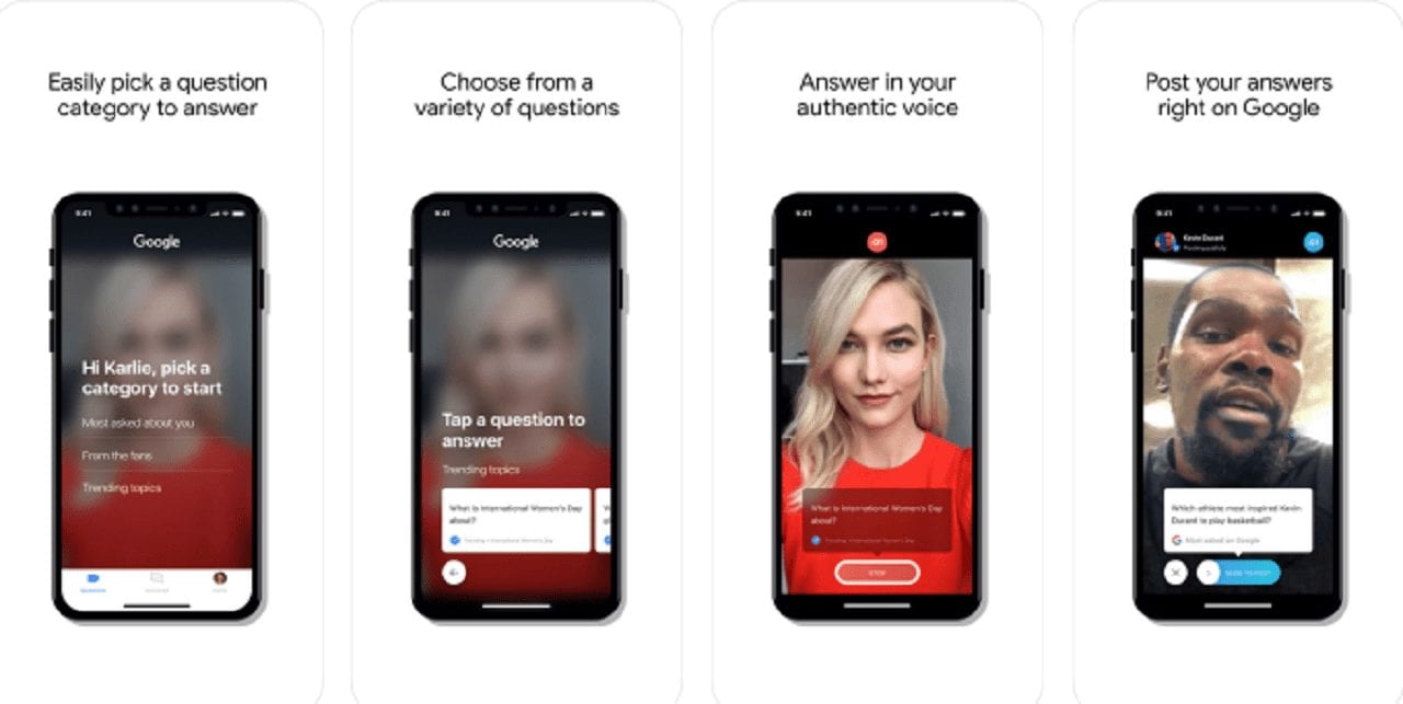 Знаменитости расскажут о себе в приложении Cameos от Google