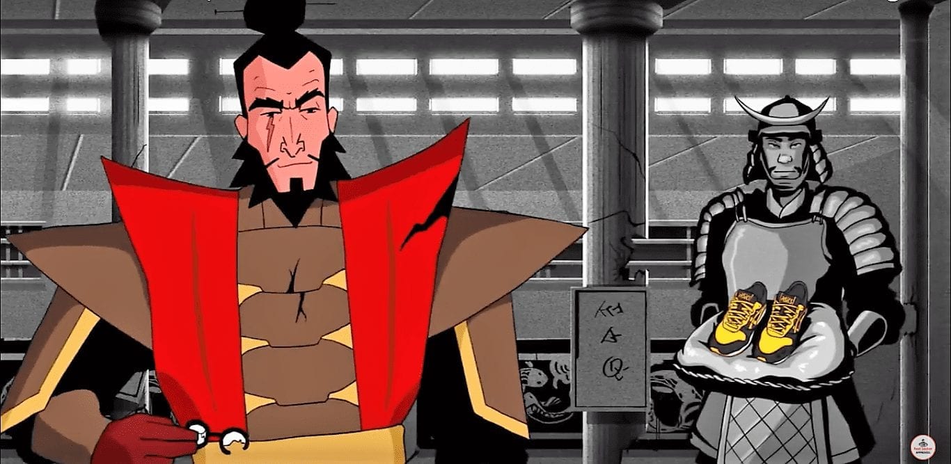 Солнце и Змея. Foot Locker и Asics  создали совместный мультсериал