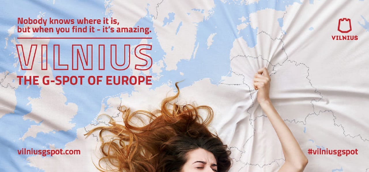 «G-Spot Of Europe»: кампания города Вильнюс