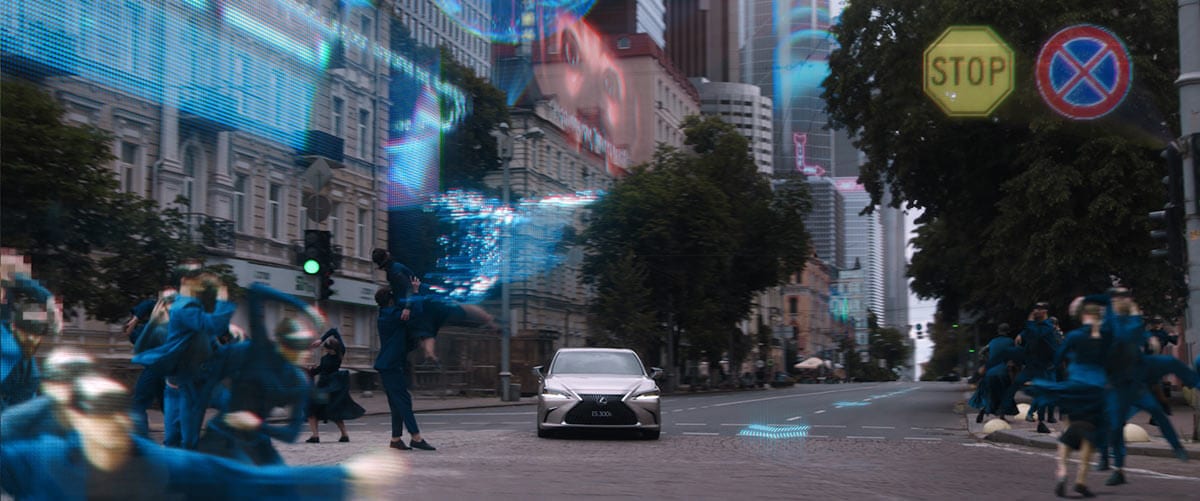 Новий рекламний ролик Lexus зняли в Києві