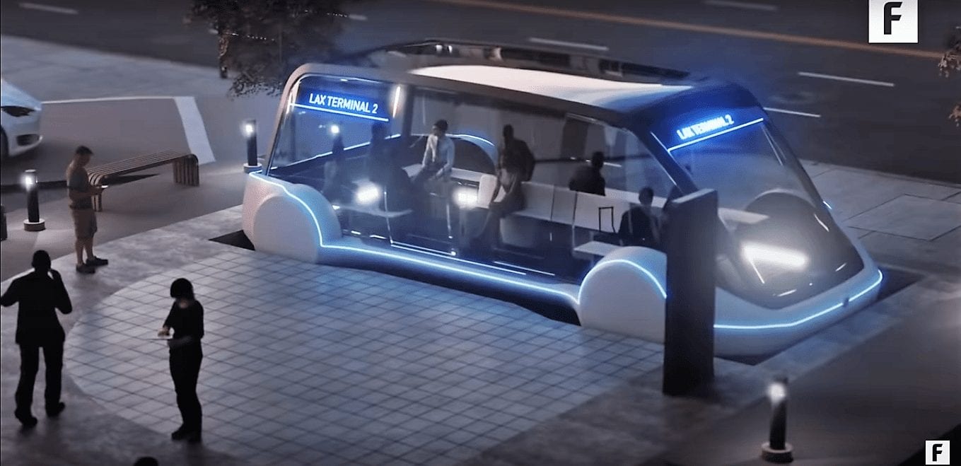 Когда будет выпущен в мир вакуумный поезд Илона Маска