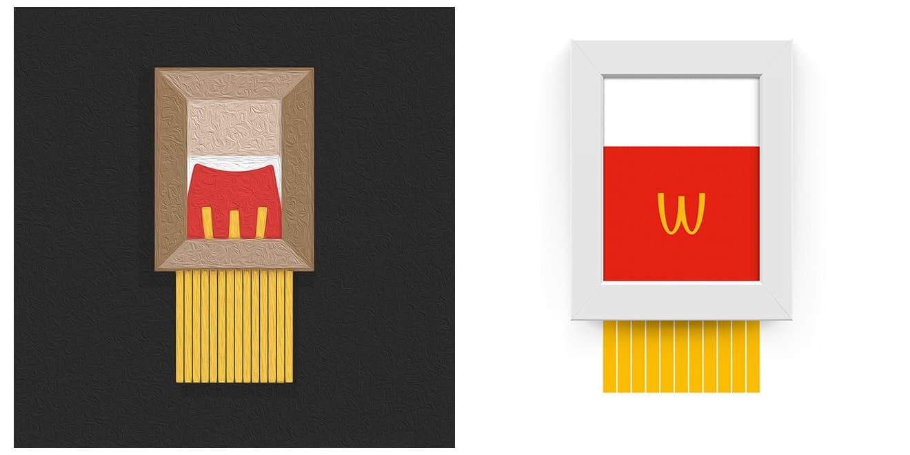 Искусство вдохновляет: McDonald’s «пропустил» свою рекламу через шредер